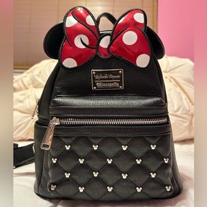 Disney LoungeFly Minnie Mouse Backpack
